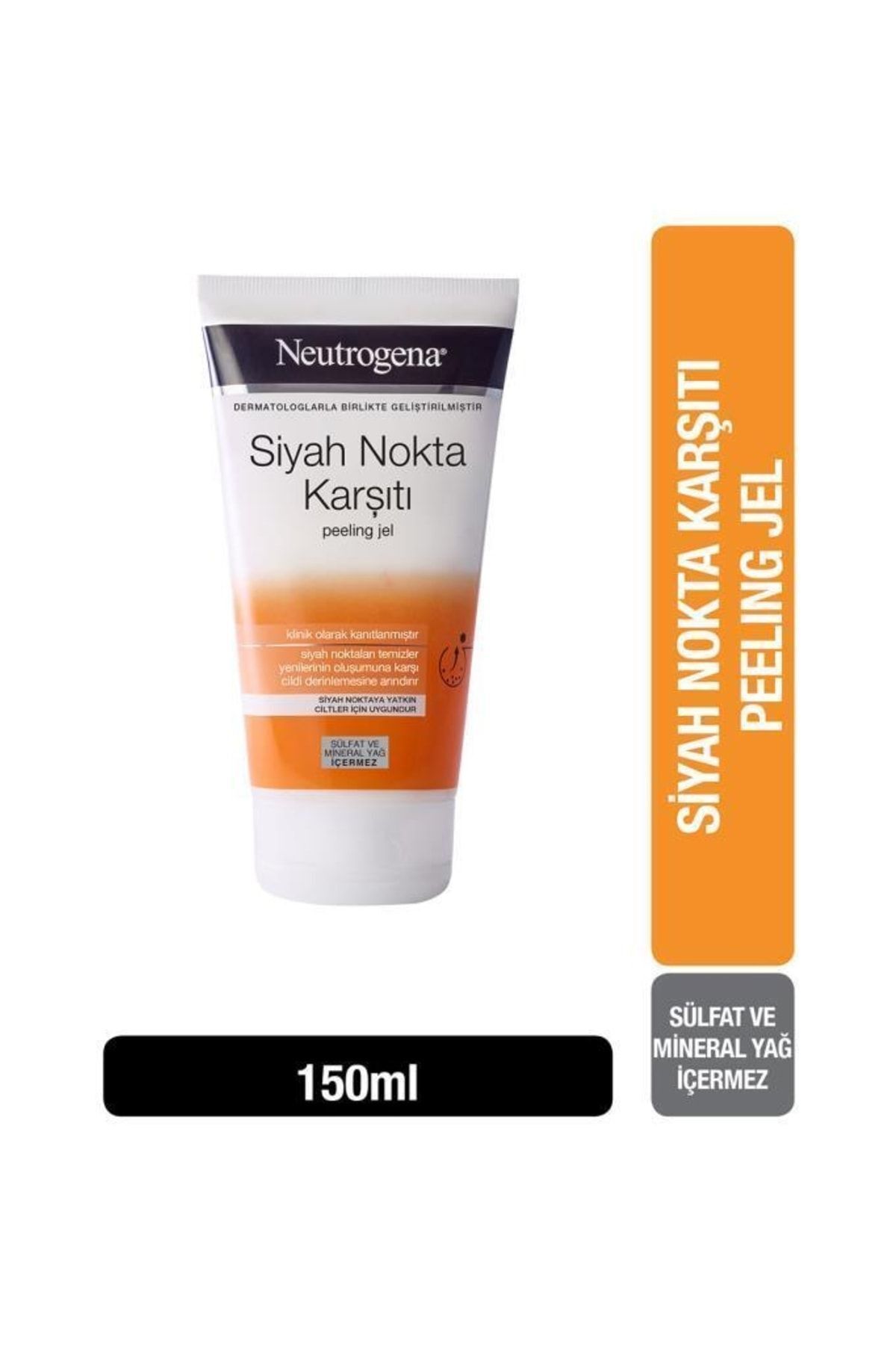 Neutrogena Visibly Clear Siyah Nokta Karşıtı Temizleyici Peeling Jel 150 ml
