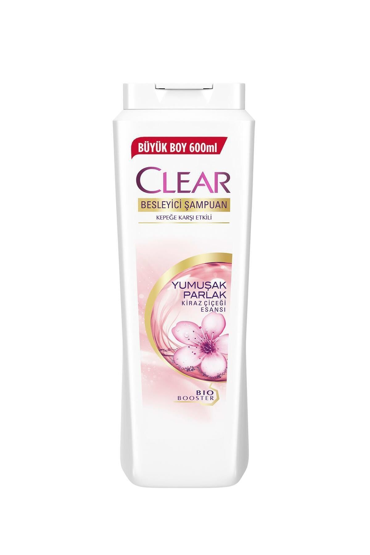 Clear Yumuşak Parlak Kiraz Çiçeği Şampuan 600 ml