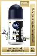 MEN Erkek Roll-on Deodorant Black&White Epic Night 50 ml,Terleme Karşıtı,Kumaş Koruması,Alkolsüz