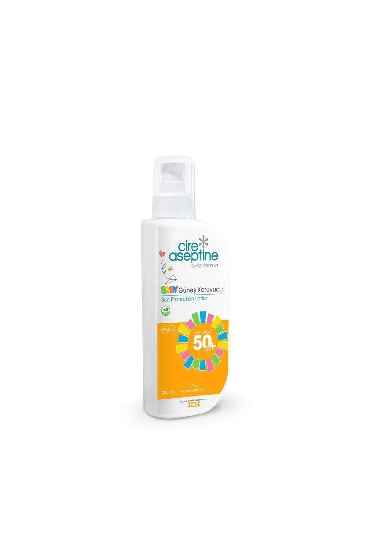 CIRE ASEPTINE Güneş Losyunu 50 Baby 200 ml