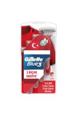 Gillette Blue3 Milli Takım Özel Paketi 8'li Tıraş Bıçağı