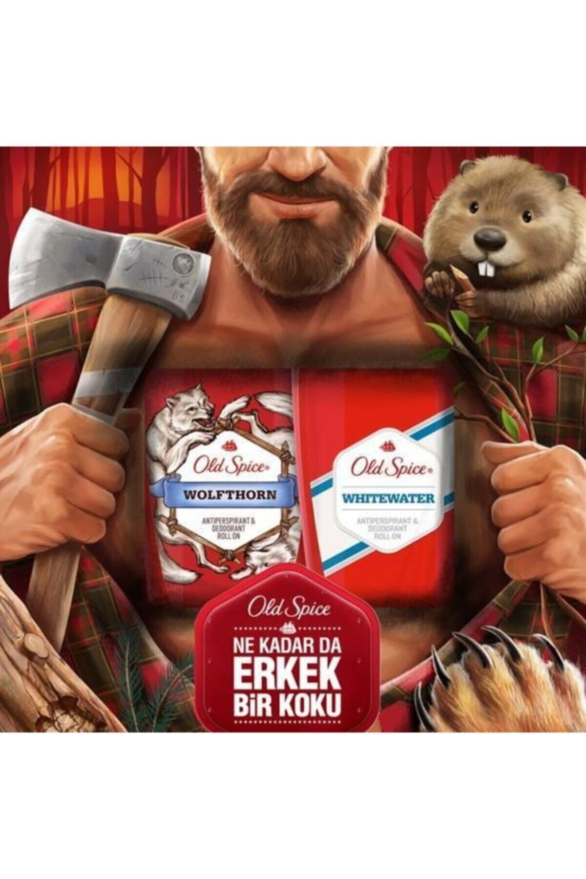 Old Spice Old Spıce Rollon Deodorant Whıtewater 50 ml