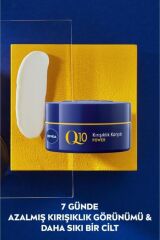 Q10 Power Kırışıklık Karşıtı Yenileyici Gece Cilt Bakım Kremi 50ml, Nemlendirici, Hyaluronik Asit
