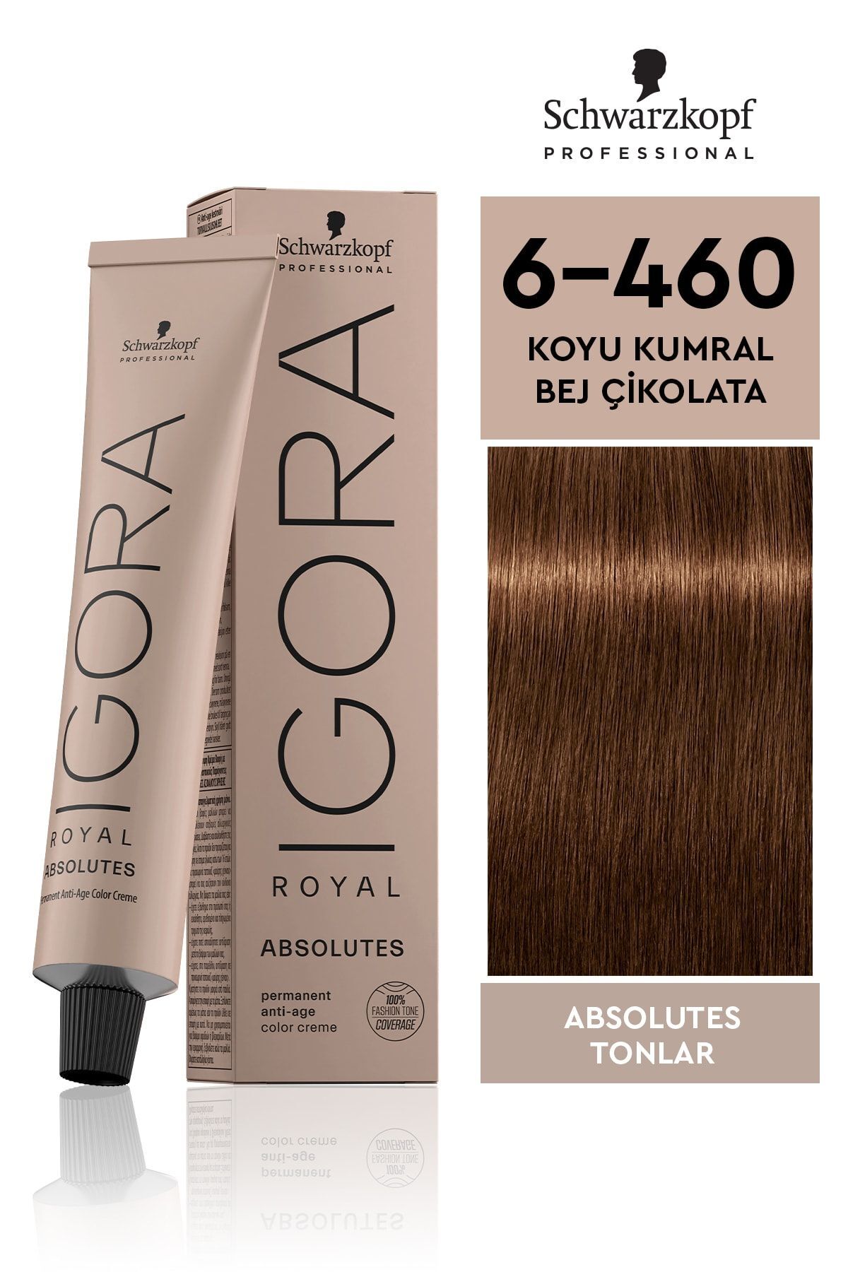 Royal Absolutes Tonlar 6-460 Koyu Kumral Bej Çikolata 60ml