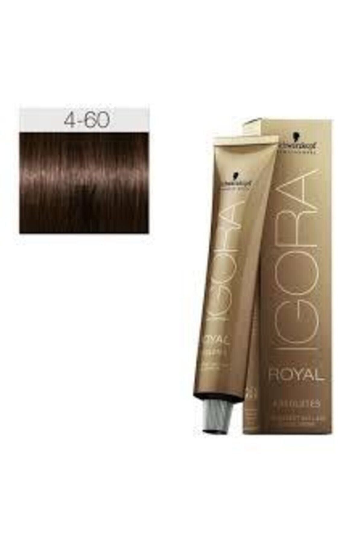 Royal Saç Boyası 60 ml 4-60 Kahve-doğal Çikolata