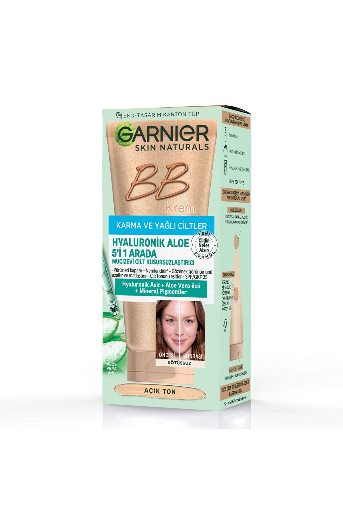 Garnier Karma Yağlı Ciltler için BB Krem Açık Ton 40 ml 3600541202214