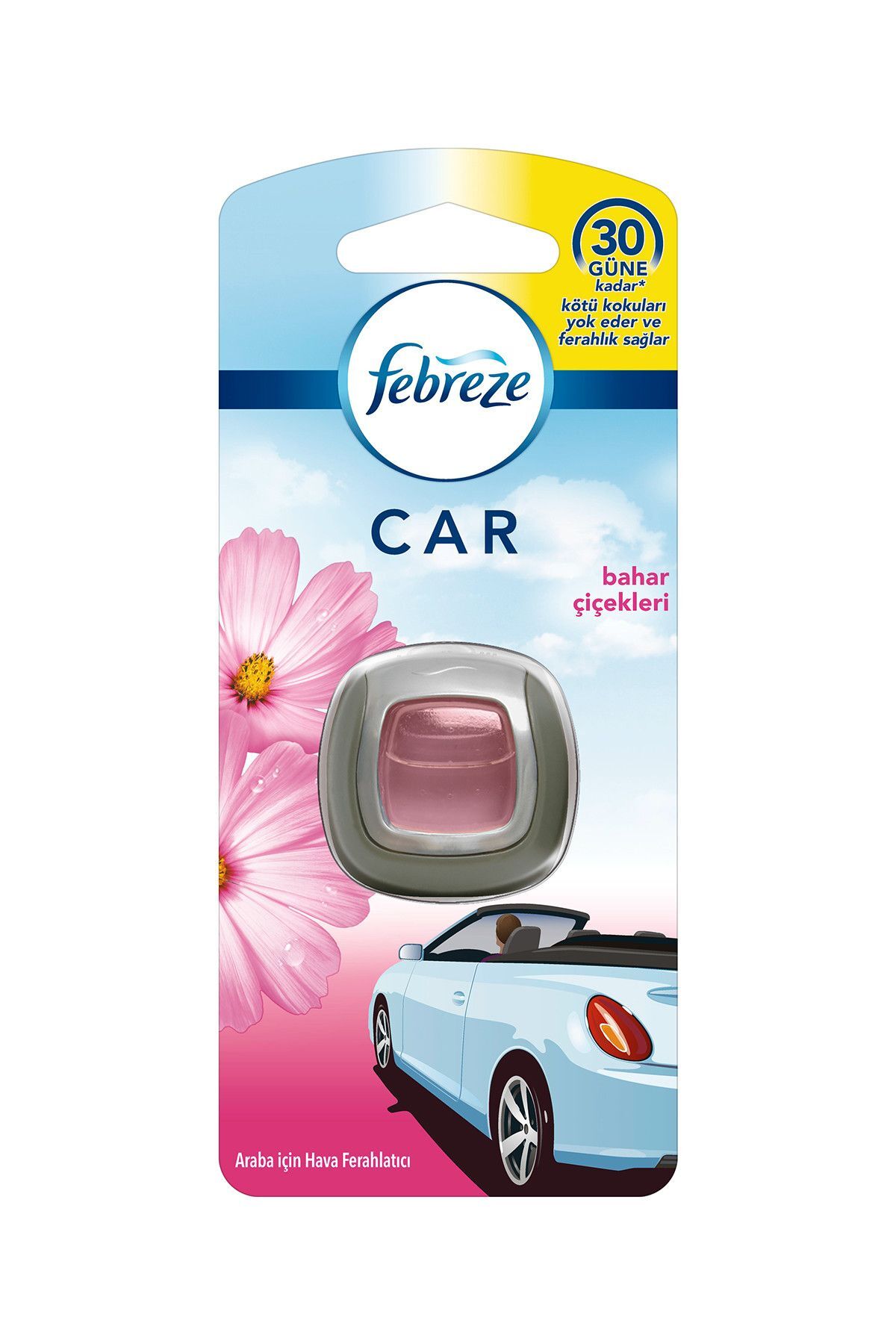 Febreze Hava Ferahlatıcı 2 ml Araba Kokusu Bahar Çiçekleri