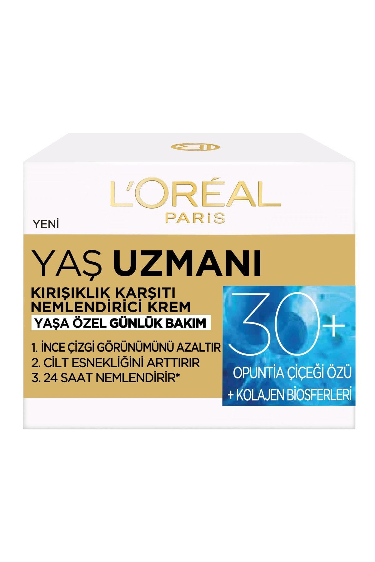 L'Oreal Paris Paris Yaş Uzmanı 30+ Kırışıklık Karşıtı Nemlendirici Krem 50 Ml