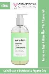 Maru.Derm Maruderm Karma Ve Yağlı Ciltlere Özel Salisilik Asit Yüz Temizleme Jeli 400 ml