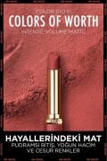 Color Riche Colors Of Worth Intense Volume Matte Ruj - 600 Nude Audacious