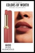 Color Riche Colors Of Worth Intense Volume Matte Ruj - 600 Nude Audacious