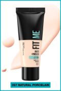 Maybelline New York Fit Me Matte+poreless Fondöten - 97 Natural Porcelain