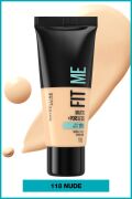 Maybelline New York Fit Me Matte+poreless Fondöten - 118 Nude