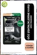 Göz Maskesi - Göz Şişkinliklerine Karşı Kömür Göz Maskesi Vegan (Gliserin + Kafein)