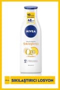 Nivea Q10 Vitamin C Sıkılaştırıcı Vücut Losyonu 250ml, Vücut Nemlendirme,10 Günde Sıkılaşma