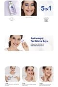 NIVEA 5in1 Yatıştırıcı Micellar Makyaj Temizleme Suyu Hassas Ciltler, 400 ml, Yüz Temizleyici
