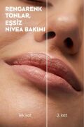 NIVEA Renkli Dudak Bakım Kremi,Nude,4,8gr,Nemlendirme,SPF30,Doğal Yağlar,E Vitamini,Dudak ve Yanak