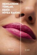 NIVEA Renkli Dudak Bakım Kremi,Pembe,4,8gr,Nemlendirme,SPF30,Doğal Yağlar,E Vitamini,Dudak ve Yanak İçin