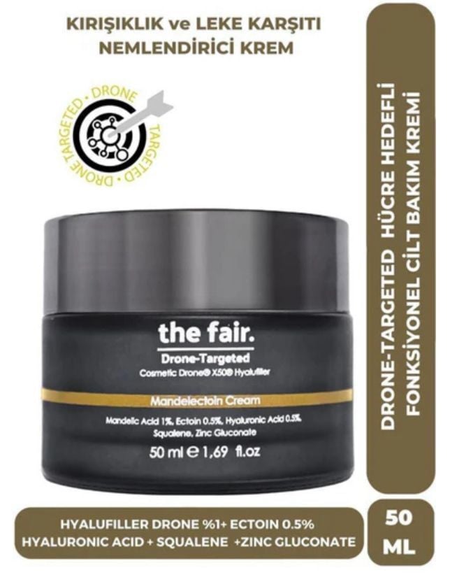 The Fair the fair. Drone-targeted Mandelectoin Vegan Yüz Kremi 50 Ml