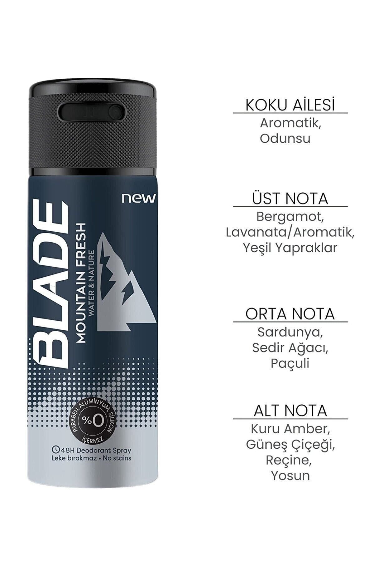 Mountain Fresh Water & Nature Erkek Deodorant 150ml