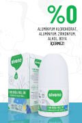 %100 Doğal Roll-on Aloe Vera Deodorant Ter Kokusu Önleyici Bitkisel Lekesiz Vegan 50 ml