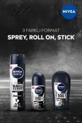 Nivea Men Erkek Sprey Deodorant Black&white Invisible Original 150ml,48 Saat Anti-perspirant Koruma