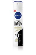 Nivea Kadın Sprey Deodorant Black&white Invisible Ipeksi Pürüzsüzlük 48 Saat Koruma 150ml
