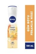Nivea Kadın Sprey Deodorant Fresh Orange, 48 Saat Anti-perspirant Koruma, 150 ml