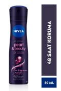 Nivea Kadın Sprey Deodorant Pearl&Beauty Fine Fragrance 48 Saat Anti-Perspirant Koruma 150 ml Kalıcı Koku