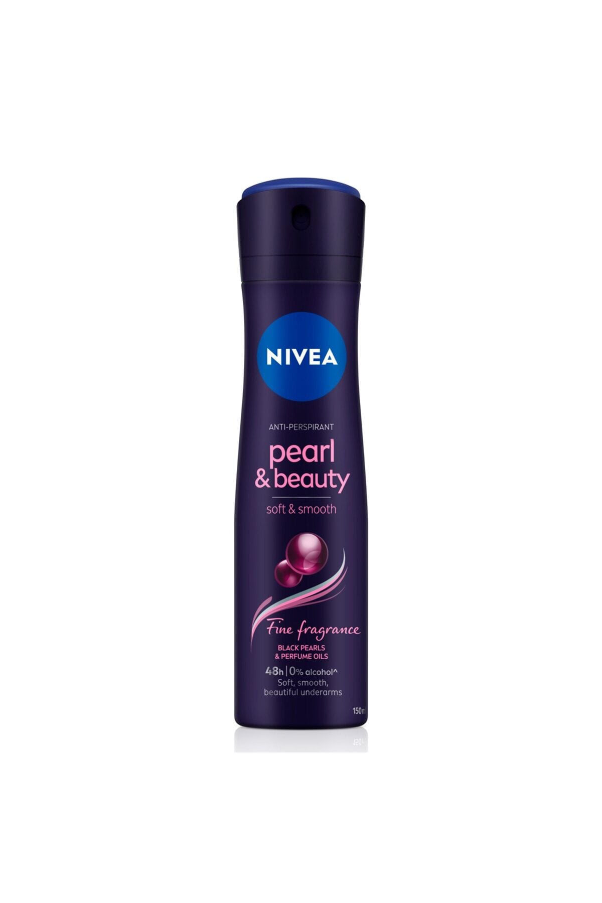 Nivea Kadın Sprey Deodorant Pearl&Beauty Fine Fragrance 48 Saat Anti-Perspirant Koruma 150 ml Kalıcı Koku