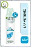 Mineral Saf Ve Temiz Kadın Sprey Deodorant 150 ml