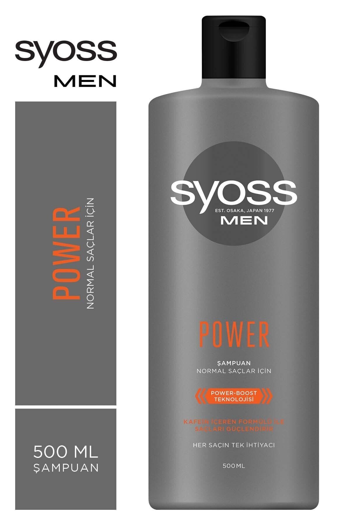 Syoss Men Power Güçlendirici Şampuan 500 ml