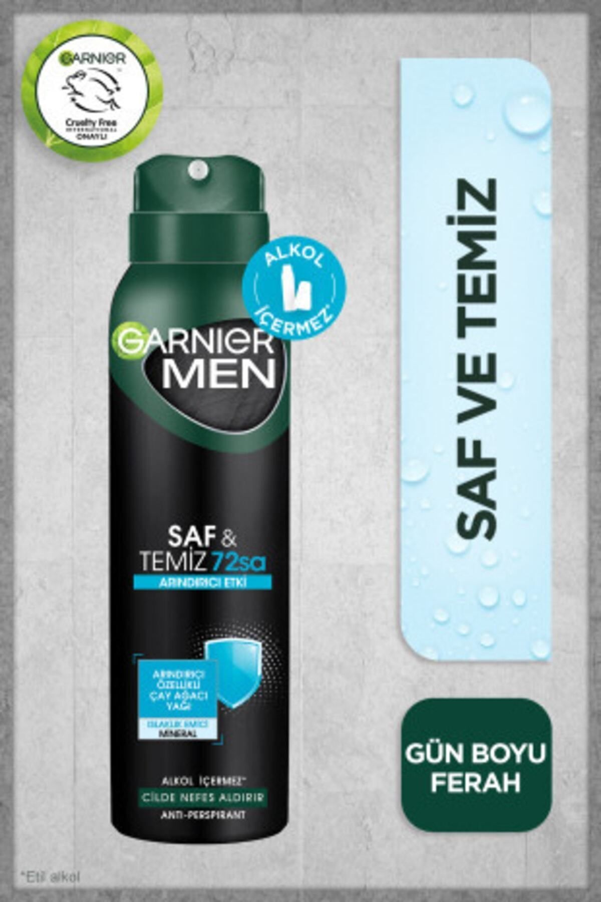 Garnier Men Saf ve Temiz Aerosol