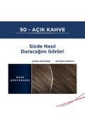 Schwarzkopf Men Perfect Saç Boyası 50- Açık Kahve -Kolay ve Hızlı Beyaz Kapama