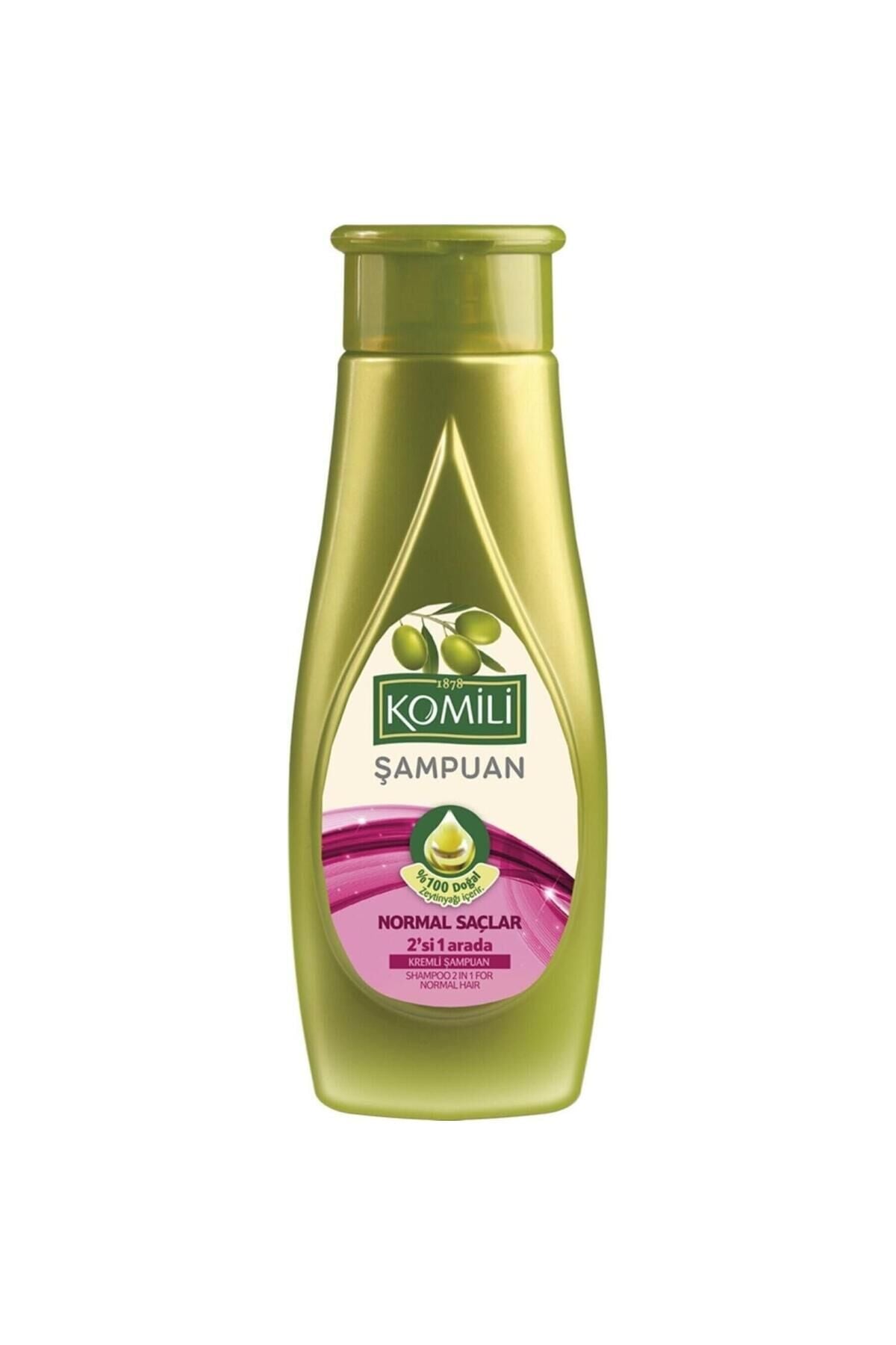 Şampuan Zeytinyağlı Normal Saçlar 2in1 500 ml 8697404782490