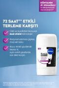 Kadın Stick Deodorant Black&White Authentic 50 ml,Terleme Karşıtı,Meyve,Çiçek Kokusu,Kumaş Koruması