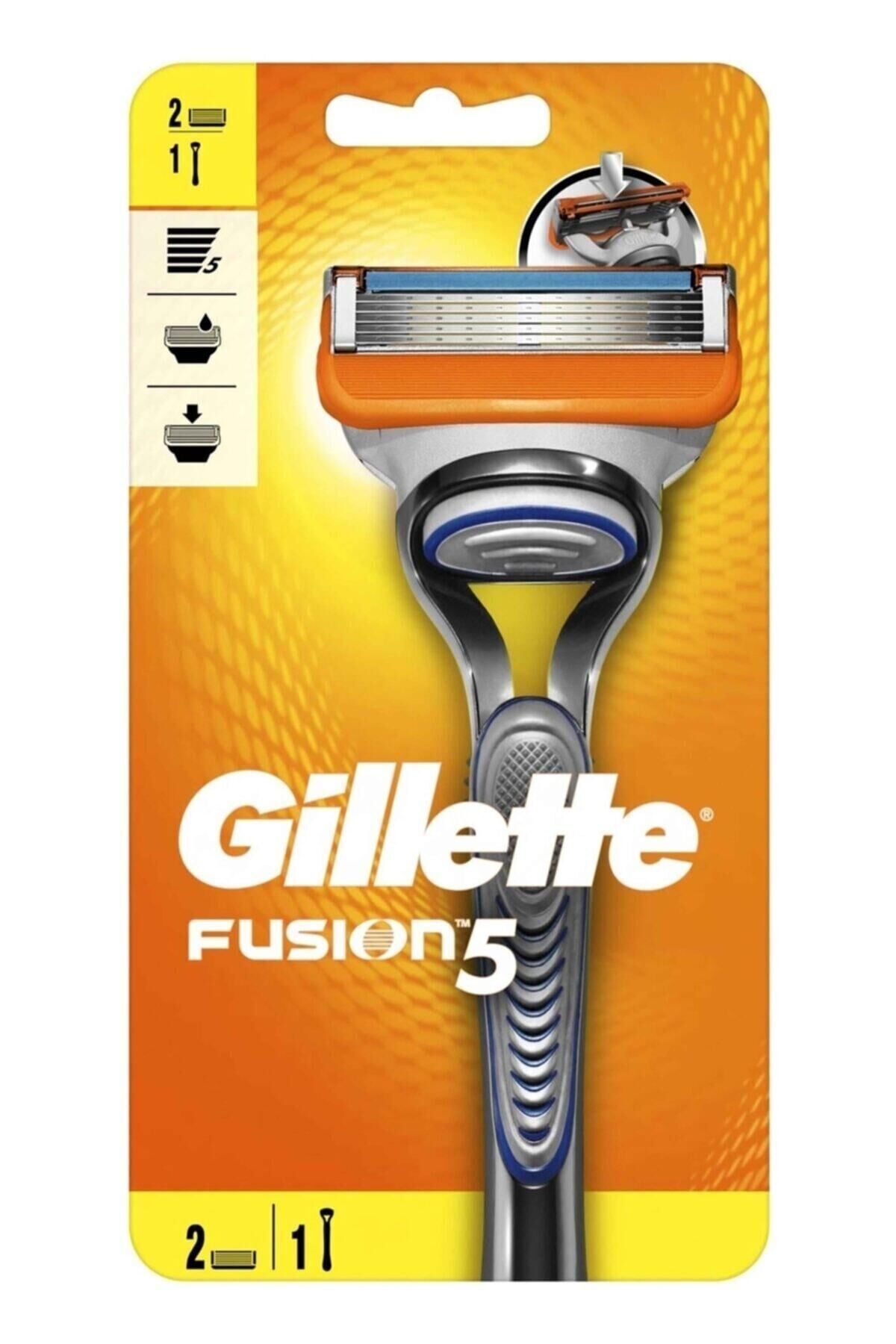 Fusion 5 Tıraş Makinesi + 2 Yedek Tıraş Bıçağı