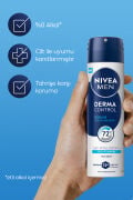 MEN Erkek Sprey Deodorant Derma Control Defend 150ml,Hyaluron,Pro Vitamin B5,72 Saat Anti-perspirant